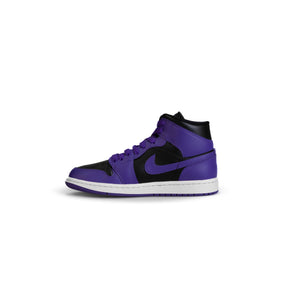 Air Jordan 1 Mid Purple Black (W)